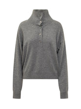 SEVENTY 19.70 - Maglia Dolcevita con Bottoni - Grigio - LIDIASHOPPING® - Official Website