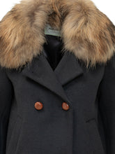 AVA ADORE - Cappotto Doppiopetto con Collo Voluminoso - Blu - LIDIASHOPPING® - Official Website