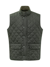 BARBOUR - Gilet Lowedale Trapuntato - Verde - LIDIASHOPPING® - Official Website