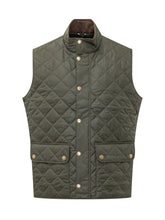 BARBOUR - Gilet New Lowsdale Trapuntato - Verde - LIDIASHOPPING® - Official Website