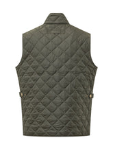 BARBOUR - Gilet New Lowsdale Trapuntato - Verde - LIDIASHOPPING® - Official Website