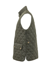 BARBOUR - Gilet New Lowsdale Trapuntato - Verde - LIDIASHOPPING® - Official Website