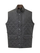 BARBOUR - Gilet New Lowsdale Trapuntato - Blu - LIDIASHOPPING® - Official Website