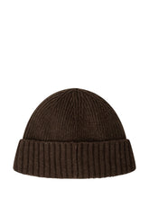 BARBOUR - Carlton Beanie in Ribbed Knit - Green - LIDIASHOPPING® - Official Website