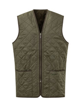 BARBOUR - Gilet PolarQuilt con Zip - Verde - LIDIASHOPPING® - Official Website
