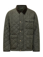 BARBOUR - Giacca Hornby Trapuntata con Tasche - Verde - LIDIASHOPPING® - Official Website