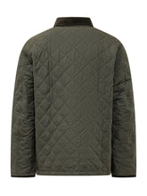 BARBOUR - Giacca Hornby Trapuntata con Tasche - Verde - LIDIASHOPPING® - Official Website