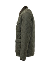 BARBOUR - Giacca Hornby Trapuntata con Tasche - Verde - LIDIASHOPPING® - Official Website