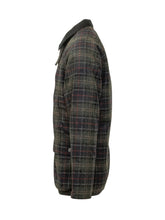 BARBOUR - Giacca Bedale con Motivo Tartan - Verde - LIDIASHOPPING® - Official Website