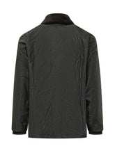 BARBOUR - Giacca Bedale con Tasche a Patta - Nero - LIDIASHOPPING® - Official Website