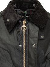 BARBOUR - Giacca Bedale con Tasche a Patta - Nero - LIDIASHOPPING® - Official Website