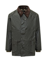 BARBOUR - Giacca Bedale con Tasche a Patta - Verde - LIDIASHOPPING® - Official Website