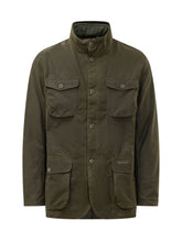 BARBOUR - Giacca Ogston con Patch sul Petto - Verde - LIDIASHOPPING® - Official Website