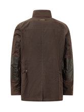 BARBOUR - Giacca Ogston con Patch sul Petto - Marrone - LIDIASHOPPING® - Official Website