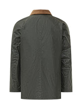 BARBOUR - Giacca Ashby con Colletto a Coste - Nero - LIDIASHOPPING® - Official Website