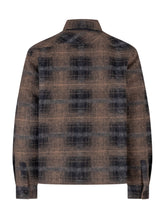 BARBOUR INTERNATIONAL - Overshirt Oswald a Quadri con Zip - Blu - LIDIASHOPPING® - Official Website