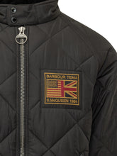 BARBOUR INTERNATIONAL - Bomber Merchant Trapuntato - Nero - LIDIASHOPPING® - Official Website