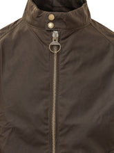 BARBOUR INTERNATIONAL - Bomber Merchant con Collo Alto - Verde - LIDIASHOPPING® - Official Website