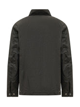 BARBOUR INTERNATIONAL - Workers Jacket with Embroidered Patch - Black - LIDIASHOPPING® - Official Website