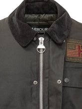 BARBOUR INTERNATIONAL - Workers Jacket with Embroidered Patch - Black - LIDIASHOPPING® - Official Website
