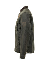 BARBOUR INTERNATIONAL - Workers Jacket with Embroidered Patch - Green - LIDIASHOPPING® - Official Website