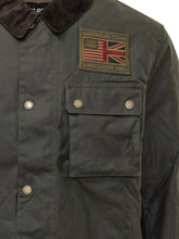 BARBOUR INTERNATIONAL - Workers Jacket with Embroidered Patch - Green - LIDIASHOPPING® - Official Website