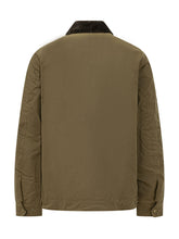 BARBOUR INTERNATIONAL - Giacca Workers con Patch Ricamata - Verde - LIDIASHOPPING® - Official Website