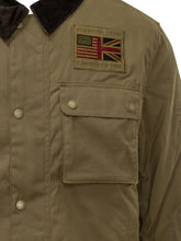 BARBOUR INTERNATIONAL - Giacca Workers con Patch Ricamata - Verde - LIDIASHOPPING® - Official Website
