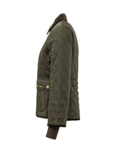 BARBOUR - Fitted Beadnell Quilted Jacket - Green - LIDIASHOPPING® - Official Website