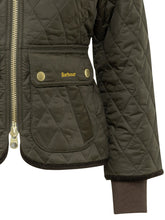 BARBOUR - Fitted Beadnell Quilted Jacket - Green - LIDIASHOPPING® - Official Website