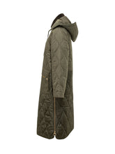BARBOUR - Osbourne Giacca Lunga Trapuntata - Verde - LIDIASHOPPING® - Official Website