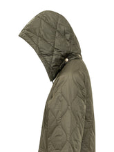 BARBOUR - Cappotto Osbourne Trapuntato con Zip - Verde - LIDIASHOPPING® - Official Website