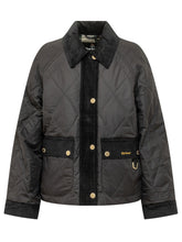 BARBOUR - Kilnwick Quilted Jacket with Pockets - Black - LIDIASHOPPING® - Official Website