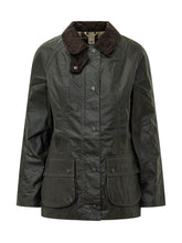 BARBOUR - Giacca Beadnell con Tasche Applicate - Verde - LIDIASHOPPING® - Official Website
