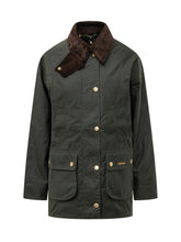 BARBOUR - Modern Beadnell Jacket with Patch Pockets - Green - LIDIASHOPPING® - Official Website