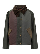 BARBOUR - Giacca Patchwork con Pannelli Sagomati - Multicolore - LIDIASHOPPING® - Official Website