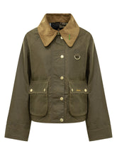 BARBOUR - Giacca Modern Spey con Tasche Applicate - Verde - LIDIASHOPPING® - Official Website