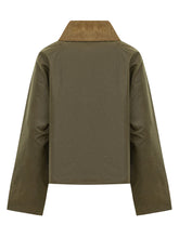 BARBOUR - Giacca Modern Spey con Tasche Applicate - Verde - LIDIASHOPPING® - Official Website