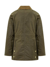 BARBOUR - Icons Beadnell Jacket with Checked Sleeves - Green - LIDIASHOPPING® - Official Website