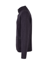 BALLANTYNE - Bomber with Flap Pockets - Blue - LIDIASHOPPING® - Official Website