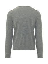 BALLANTYNE - Maglia Girocollo con Bordo a Coste - Grigio - LIDIASHOPPING® - Official Website
