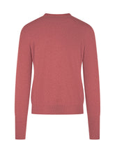 BALLANTYNE - Crewneck Sweater with Ribbed Edges - Red - LIDIASHOPPING® - Official Website