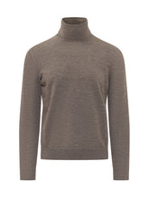 BALLANTYNE - Maglia con Collo Alto e Zip - Marrone - LIDIASHOPPING® - Official Website