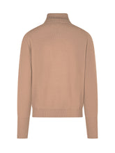 BALLANTYNE - Turtleneck with Diamond Pattern - Brown - LIDIASHOPPING® - Official Website