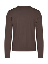 BALLANTYNE - Maglia Girocollo con Taschino - Marrone - LIDIASHOPPING® - Official Website