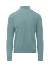 BALLANTYNE - Crewneck Cardigan with Logo - Blue - LIDIASHOPPING® - Official Website