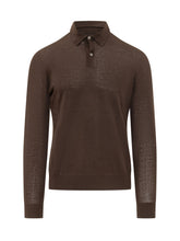 BALLANTYNE - Crewneck Cardigan with Logo - Blue - LIDIASHOPPING® - Official Website