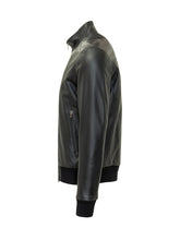 BARBA JACKET - Giubbotto Biker con Zip - Blu - LIDIASHOPPING® - Official Website