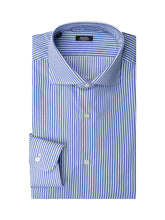 BARBA - Striped Shirt - Blue - LIDIASHOPPING® - Official Website