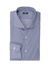 BARBA - Camicia a Righe con Collo Aperto - Multicolore - LIDIASHOPPING® - Official Website